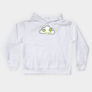 cloud stars Kids Hoodie